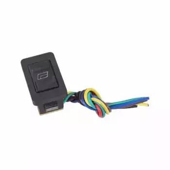 выключатель стеклоподъемника! клавишн., черн., подсветка\ 36-4430 REXANT