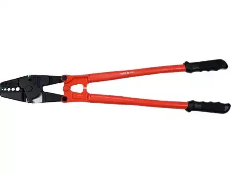 YT22851 Клещи для опрессовки канатов 4,8/ 6,6/ 8,7/ 9,5/ 11,3мм Yato