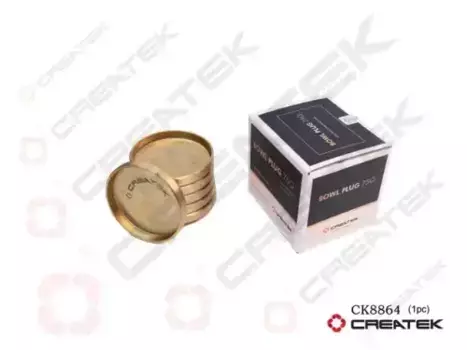 Заглушки двигателя чашевидные D=75 CK8864 CREATEK