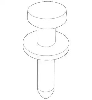 ЗАКЛЕПКА ПАНЕЛИ КУЗОВА. 000 991 25 32 MB