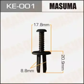 заклёпка вставная!\ Alfa Romeo 145/156/GIULIETTA/MITO,FIAT 500/BRAVO 01> KE001 MASUMA