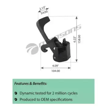 замок капота! левый, верхняя часть (крючок)\ FRL Century 360.310 MANSONS