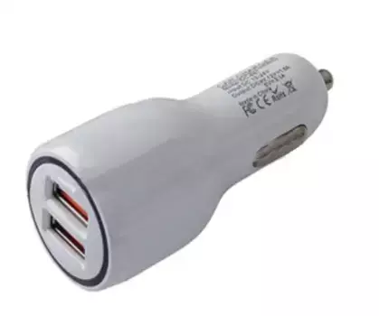 зарядное устройство автомобильное!usb порта quick charge 2,4а\ A07158S AVS