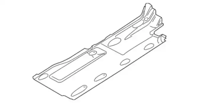 защита днища!\ VW Passat CC 08> 3C8825202B VAG