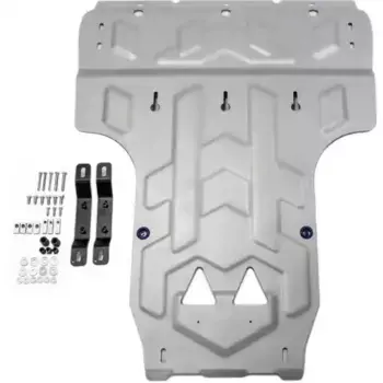 защита картера и КПП!алюминий 3 мм\Audi A6 C7 2.0 180hp АКПП 11-18, Audi A6 C7 3.0 11-18 333.0314.2 RIVAL