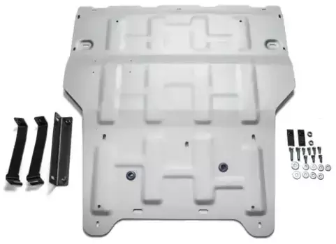 защита картера и КПП! алюминий 3мм\ Audi Q3 I 2.0/2.0D 11-18 333.0328.1 RIVAL