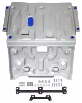 защита картера+КПП! алюминий 3мм\ Infiniti Q30 1.6T/2.0T 15-19/ QX30 2.0T 15-19 333.3906.1 RIVAL