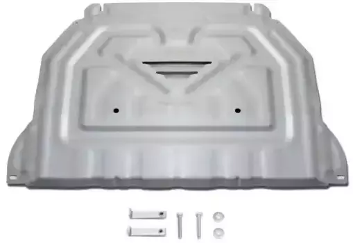 защита картера+КПП! алюминий 3мм\ Mitsubishi Outlander 2.0/2.4/3.0 12-18 333.4036.1 RIVAL