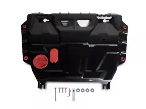 защита картера+КПП! Big сталь 1.8мм\ Toyota Auris I/II 1.6/1.8 06-15 111.05773.1 АВТОБРОНЯ