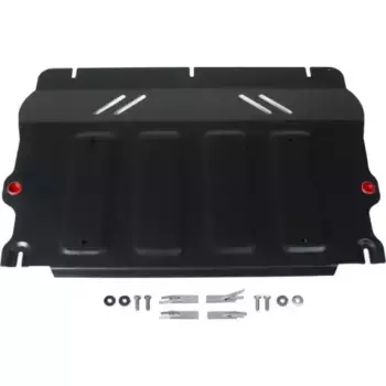 защита картера + КПП + комплект крепежа! сталь \ Jac J7 21> 111.09205.1 АВТОБРОНЯ