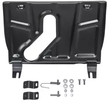 защита картера+КПП! с вырезом под глушитель сталь 1.8 мм\ Toyota RAV4 XA30 2.0/2.4 05-10 111095061 АВТОБРОНЯ