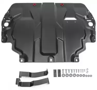 защита картера+КПП!сталь 1.5 мм\Seat Altea 1.6, 2.0, 2.0D 04-15, Cordoba II все 03-09 111.05107.1 АВТОБРОНЯ