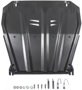 защита картера+КПП!сталь 1.5 мм\Nissan Qashqai RU 1.2T, 2.0 15-19, Qashqai 2.0 4WD 19> 111.04158.1 АВТОБРОНЯ