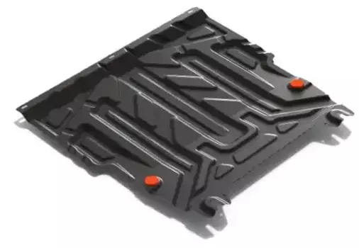 защита картера+КПП! сталь 1.5мм\ Ford Fiesta V 1.3/1.4/1.6 02-08/Fusion 1.4/1.6 02-12 111.01806.3 АВТОБРОНЯ