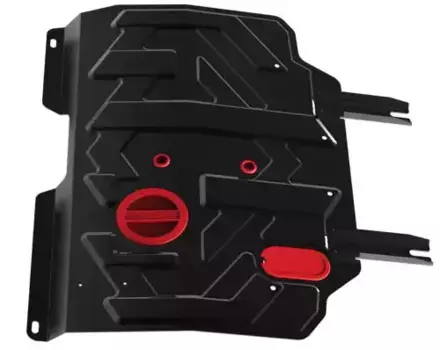 защита картера+КПП! сталь 1.8мм\ Geely Emgrand 7 1.5/1.8 16-18/Emgrand 7 1.8 18> 111.01902.1 АВТОБРОНЯ