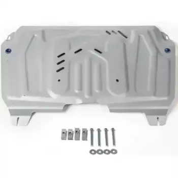 защита картера+КПП! увеличенная алюминий 3мм\ Lexus ES 2.5/3.5 12-18/ RX 270/350 08-15 333.5781.1 RIVAL