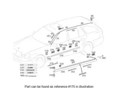 ЗАЖИМ 0089882178 MB