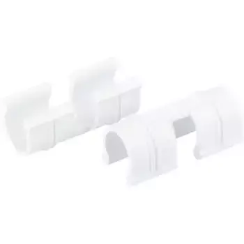 ЗАЖИМ ДЛЯ КРЕПЛЕНИЯ ПЛЁНКИ К КАРКАСУ ПАРНИКА, D-12 ММ, 20 ШТ, БЕЛЫЙ// PALISAD 64427