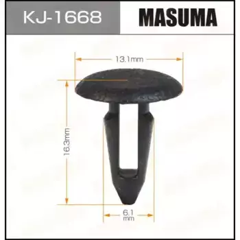 Зажим, молдинг / защитная накладка \MITSUBISHI DELICA / SPACE GEAR 2.5 95>00, L 300 III 2.0 KJ-1668 MASUMA