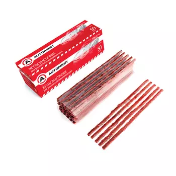 жгуты резиновые! армированные, для ремонта бескамерных шин, 20см (50шт.)\ REM-50 STRIP AUTOPROFI