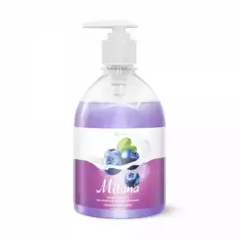 жидкое крем-мыло 'milana'! черника в йогурте 500мл с дозатором\ 126300 GRASS