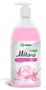 жидкое крем-мыло 'milana'! fruit bubbles 1000мл с дозатором\ 125312 GRASS