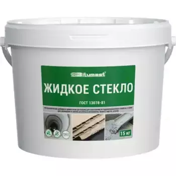 Жидкое стекло 15 кг 4607952900561 BITUMAST
