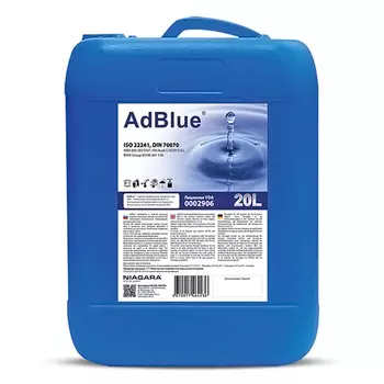 Жидкость AdBlue (водный раствор мочевины) NIAGARA 270928 20 л