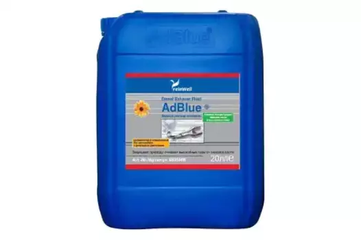 Жидкость AdBlue (водный раствор мочевины) REINWELL 8835RW 20 л