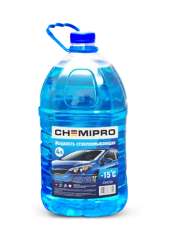 Жидкость стеклоомывателя CHEMIPRO CH039 зимняя готовый 4 л -15 C