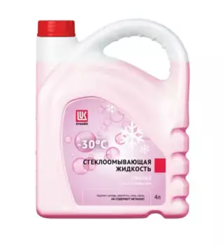 Жидкость стеклоомывателя LUKOIL 3099152 зимняя 4 л