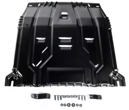 ЗК и КПП! сталь 1.5мм, с крепежом\ Hyundai Santa Fe IV 18-21 AM23751 AUTOMAX