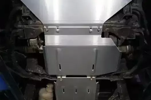 ZKTCC00579 Защита картера (алюминий 4 мм) Dongfeng DF6 Luxury 2022- (V - 2.3D AT) ТСС