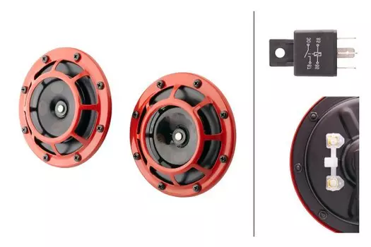 звуковой сигнал! универсальный\ 3AG 003 399-801 HELLA