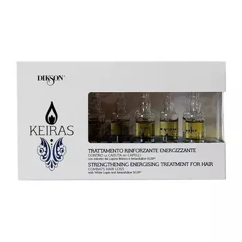 Ампульный уход от выпадения волос Keiras Trattamento Rinforzante Energizzante