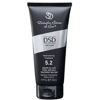 Бальзам для восстановления структуры поврежденных волос «Сталь и шелк» 5.2 Dixidox De Luxe Steel and Silk