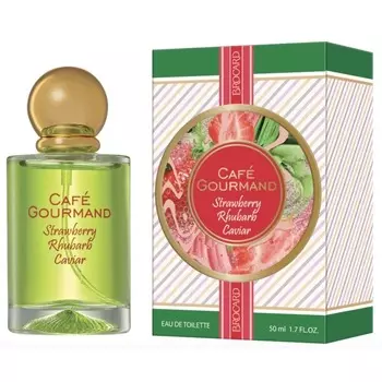Cafe Gourmand Strawberry Rhubarb Caviar (Кафе Гурмэ Клубника и Ревень)