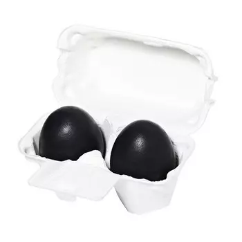Charcoal Egg Soap