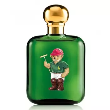 Holiday Bear Edition Polo Green