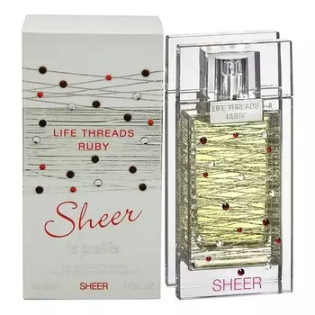 Life Threads Ruby Sheer