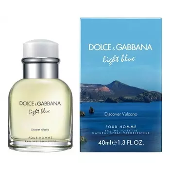 Light Blue Discover Vulcano Pour Homme