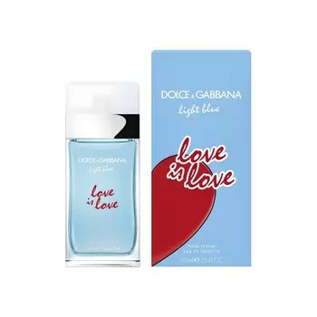 Light Blue Love Is Love Pour Femme