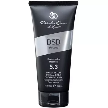 Маска для восстановления структуры поврежденных волос «Сталь и Шелк» 5.3 Dixidox De Luxe Steel and Silk