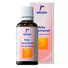 Масло для массажа животика младенцев