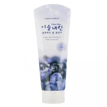 Пенка для умывания с экстрактом черники Clean Dew BlueBerry Foam Cleanser