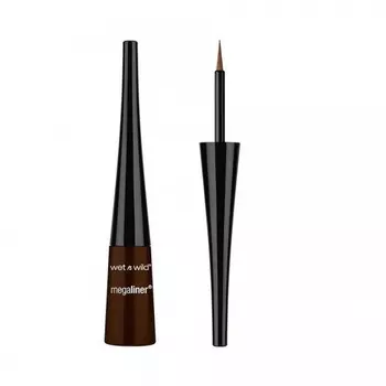 Подводка для век с кисточкой Megaliner Liquid Eyeliner