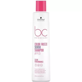 Шампунь, придающий серебристый оттенок окрашенным волосам Bonacure Color Freeze