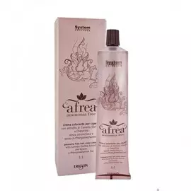 Шелковое перманентное окрашивание без аммиака с компонентами Anti Age Afrea Ammonia Free