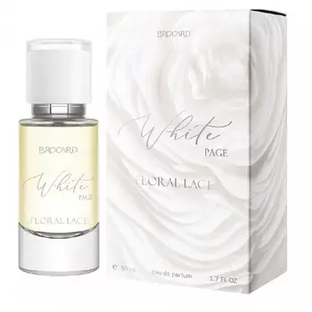 White Page Floral Lace