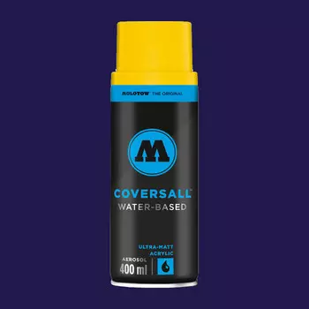 Аэрозольная краска Molotow "Coversall WB" 400 мл, #045 black violet
